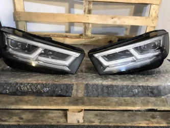 Audi Q5 full led matrix  front Lights front Lamps headlights right bi xenon ksenon