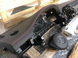 Dashboard Mercedes cls w218 amg 63 red stroke aidbag complet