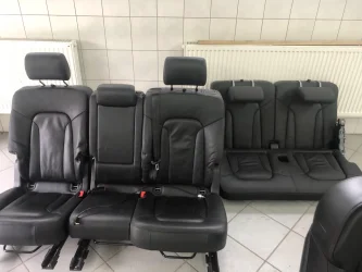 Completly interior seats Audi Q7 4m S-line 7 seats AirBag bealts decorations