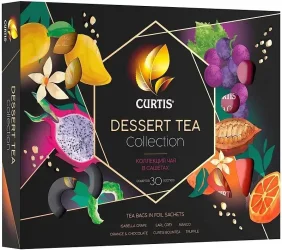 Десертный чай Curtis Dessert Tea Collection подарочный набор, 30 пакетиков