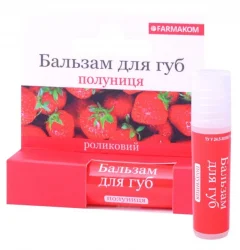 Erdbeere, Lippenbalsam, Roll-on, 4,5 ml