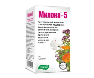 Kräuterkomplex für Frauen Milona-5, 100 Tabletten à 0,5 g, Nahrungsergänzungsmittel