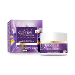 Gesichtsfaltencreme – Gold & Retinol, 40+, 50 ml