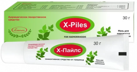 FRIST X-Piles Kräutersalbe gegen Hämorrhoiden, 30 g