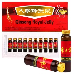 Ginseng mit Gelée Royale, 10 Ampullen, Nahrungsergänzungsmittel